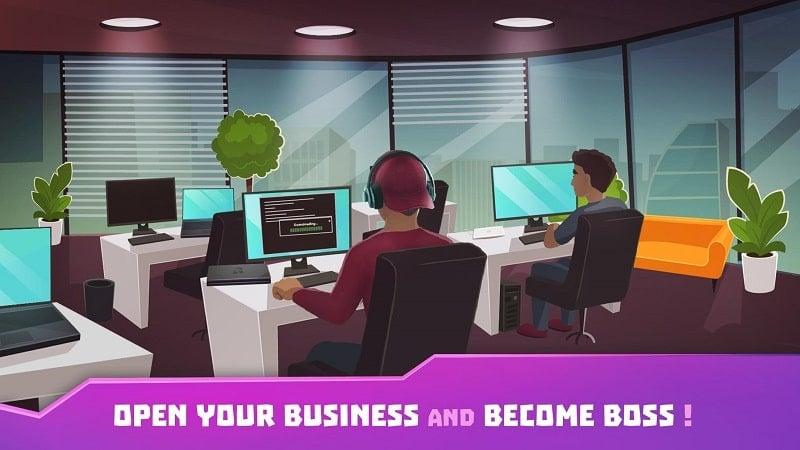Hacker or Dev Tycoon? Tap Sim APK