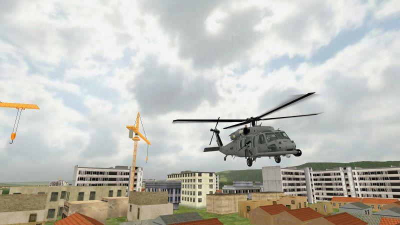 Helicopter Sim Flight Simulato 