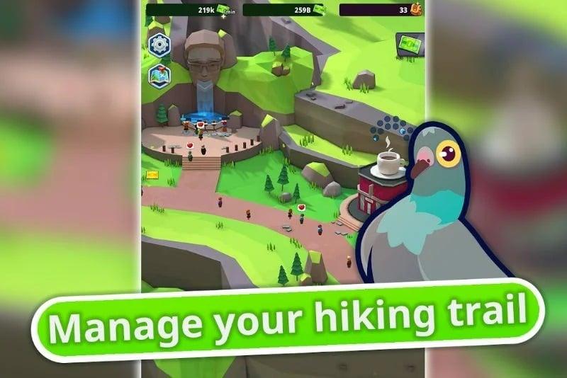 Idle Hiking Manager APK