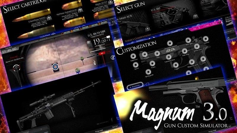 Magnum 3.0 Gun Custom Simulator APK