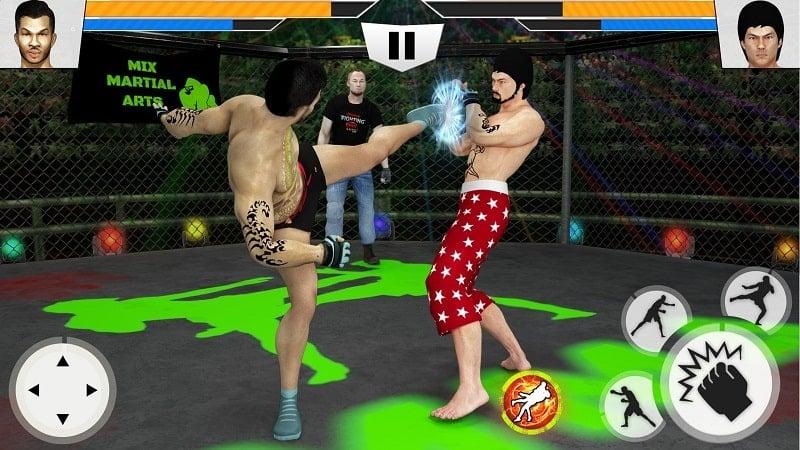 Martial Art Cage Battle King APK