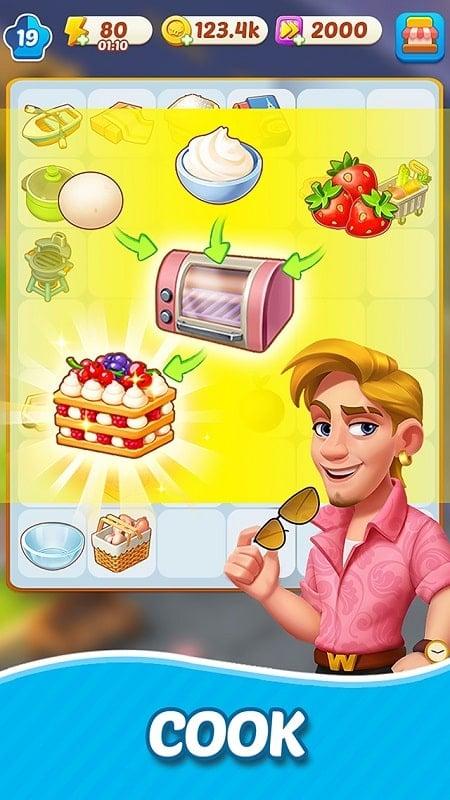 Merge Cooking:Theme Restaurant APK