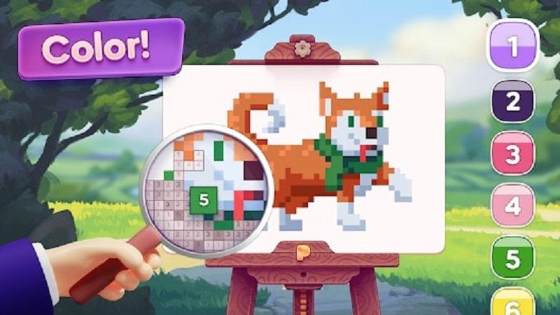 Pixelwoods: Coloring and Decor APK