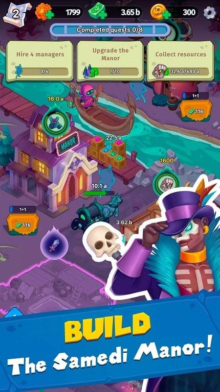 Samedi Manor: Idle Simulator APK