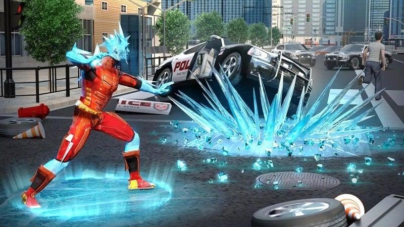 Snow Storm Superhero APK