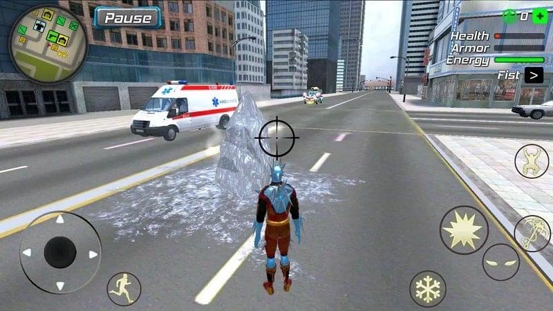 Snow Storm Superhero APK