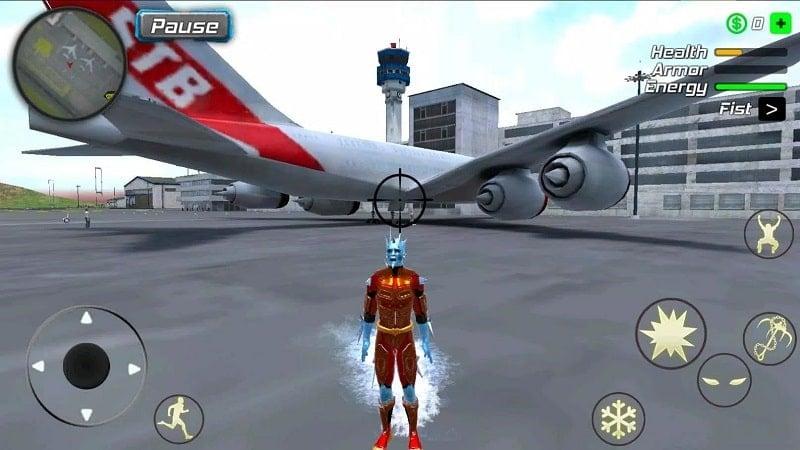 Snow Storm Superhero APK