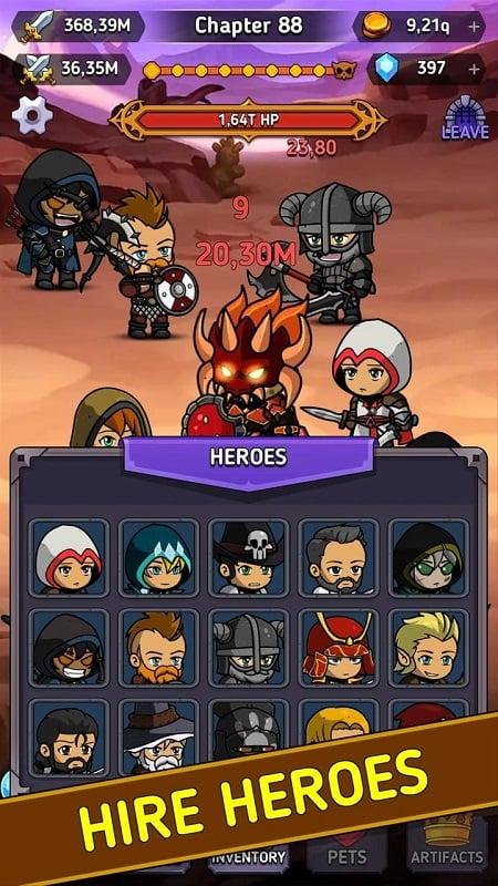 Tap Hero Clicker APK